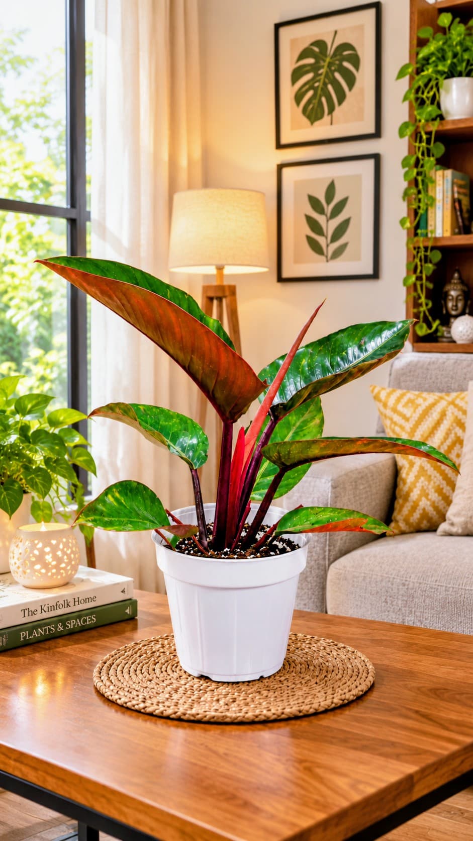 Philodendron Rojo Congo
