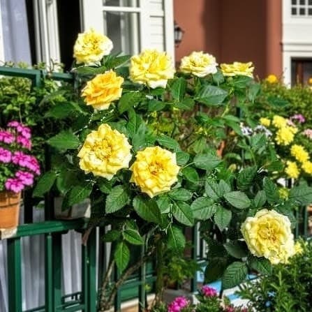 Golden Medallion Rose Plant